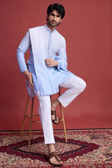 Real Mirror Work Kurta Set