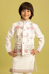 White Koti Kurta Pajama