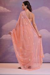 Fanta color designer saree
