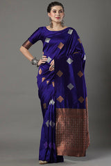 Threads Woven Banarasi Sarees