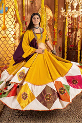 Mustard Yellow Chaniya Choli