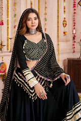 Navratri Black Chaniya Choli