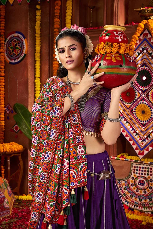 Purple Chaniya Choli
