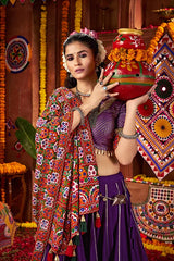 Purple Chaniya Choli