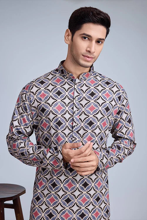 Printed kurta set 