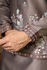 Embroidered Kurta Set for Men