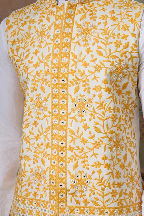 Haldi Koti Kurta for Men