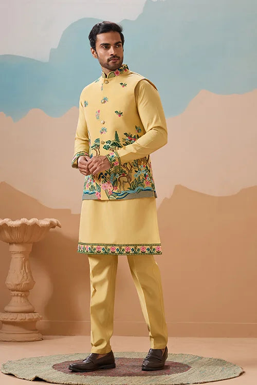 Haldi Function Kurta Set