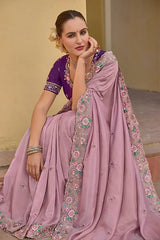 Heavy Work Silk Saree