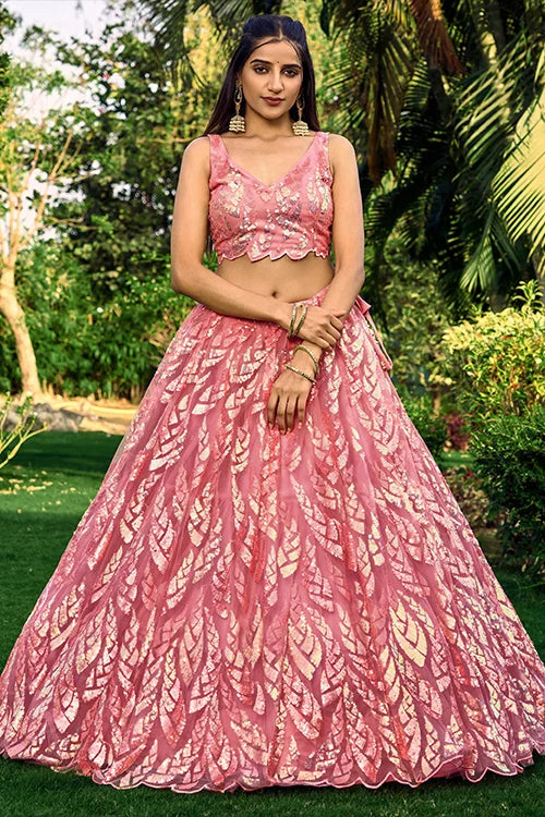 Net lehenga 