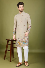 Ivery Cotton Kurta for Men