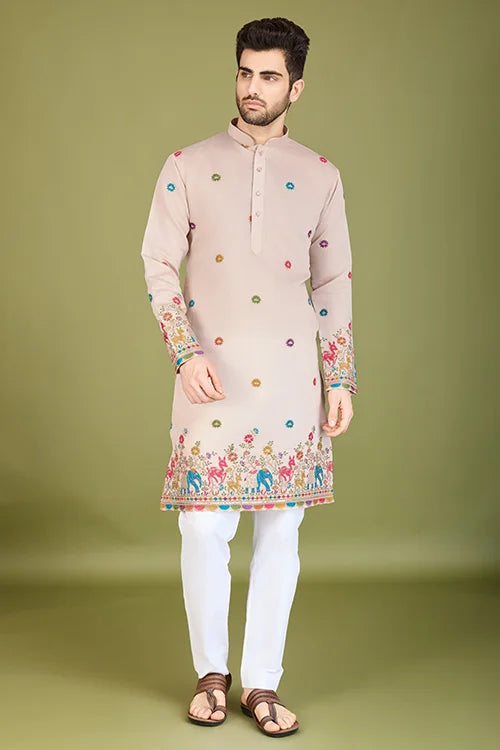 Thread and Sequence Work Kurta