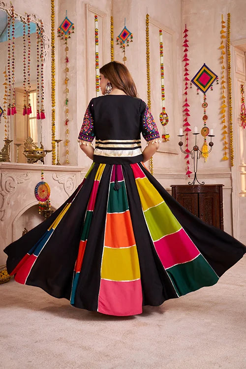 Jacket Style Navratri Lehenga Choli