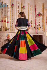 Jacket Style Navratri Lehenga Choli