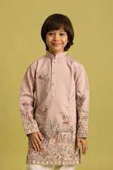 Peach Kurta Pajama for Boys