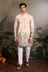 Beige Beautiful Kurta for Men
