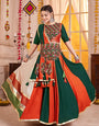 Gorgeous Multi Color Navratri Special Ghagra Choli