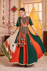 Multi Color Navratri Ghagra Choli