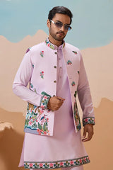 Lavender Men's Ethnic Wear