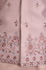 Pink Kurta Koti Set for Men