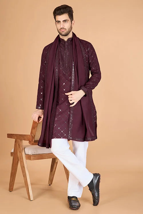 Embroidered Best Kurta for Men