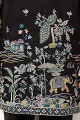 Wedding wear black kurta