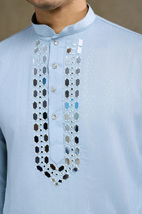 Sky Blue Kurta for Men