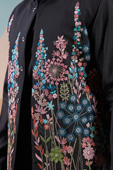 Men’s Black Ethnic Outfit