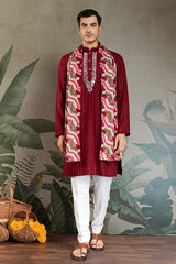 Kurta with Dupatta for Festive Look