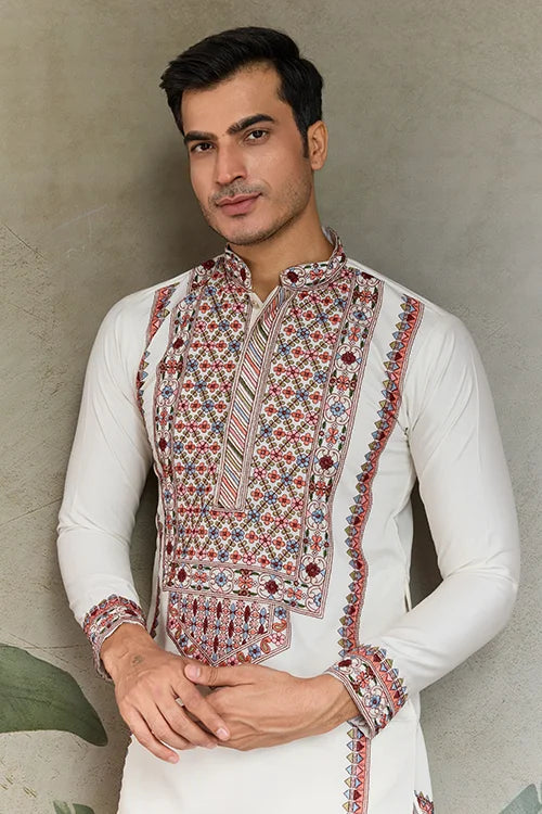 Embroidered Kurta for Men