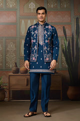 Modern Koti Style Kurta Set