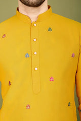 Haldi Ceremony Mens Kurta