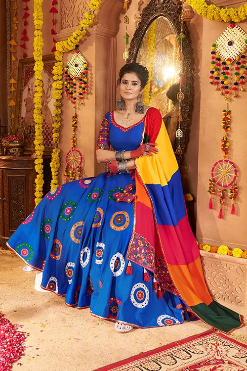 Royal Blue Chaniya Choli