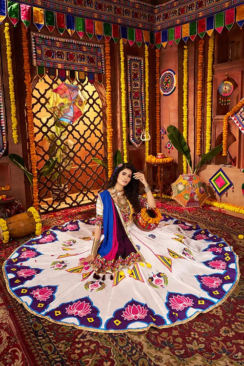 Gajji Silk Chaniya Choli