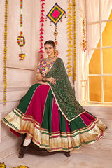 Multi Color Navratri Chaniya Choli