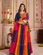 Stylish Multi Color Cotton Chaniya Choli for Navratri
