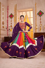Multi Color Chaniya Choli for Navratri