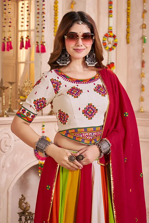 Colorful Navratri Chaniya Choli