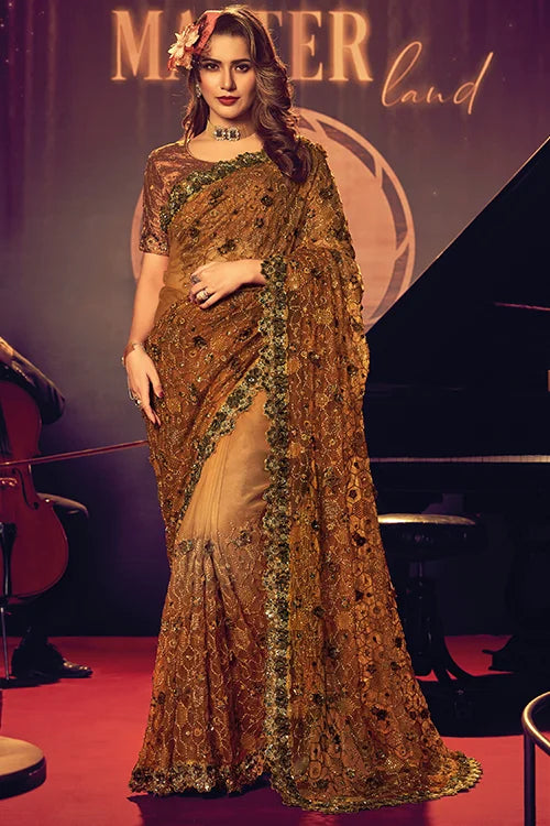 Designer Saree With Blouse