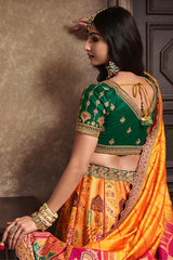 Beautiful Designer wedding choli with dupatta