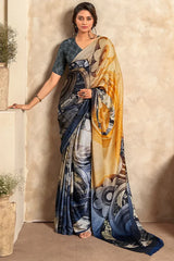 Banarasi Silk Saree With Blouse