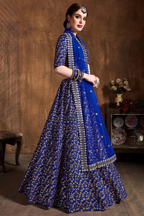Formal Velvet Blue Dress Long Sky Blue Long Blue Gown Party Wear New Collection Royal Blue Combination Lehenga Choli Formal Velvet Blue Dress Long Sky Blue Long Blue Gown Party Wear New Collection Royal Blue Combination Lehenga Choli