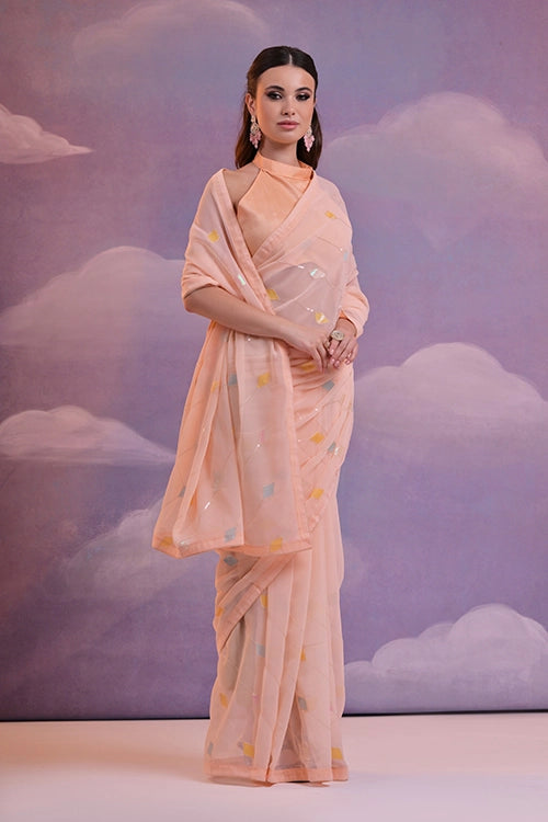 Soft georgette saree
