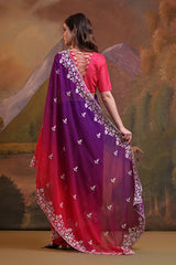 Lightweight georgette saree
