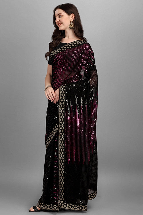 Designer saree for party
