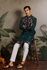  Embroidered Kurta Set for Men