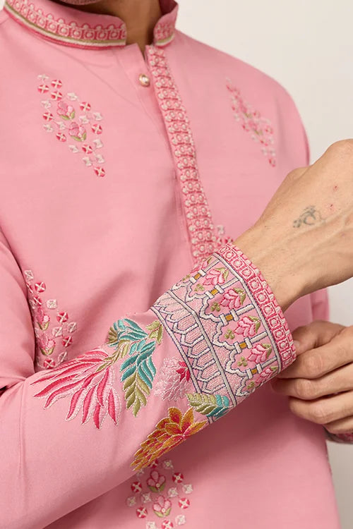 Men’s Pink Kurta Set