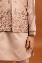 Peach Ethnic Kurta Set