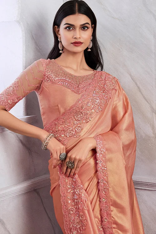 Soft-Silk-Saree-With-Fancy-Blouse