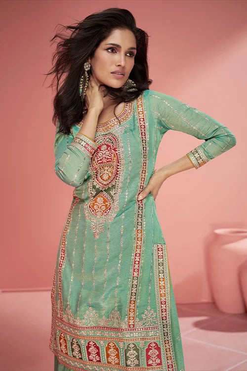 party wear salwar suit